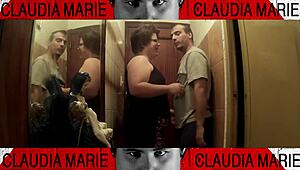 Cachonda's insatiable appetite for sex leads her to eagerly pleasure her boyfriend's throbbing member as soon as she returns home