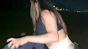 Beach Walk Turns Into Wild Doggystyle Sex!