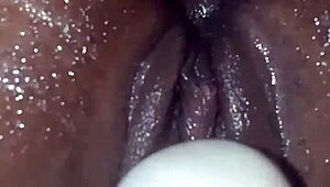 Oiled ass gets pounded in intense anal assfucking and masturbation scene