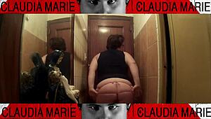 Cachonda's insatiable appetite for sex leads her to eagerly pleasure her boyfriend's throbbing member as soon as she returns home