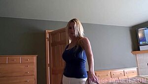 Hey, check Naughtyallie in this wild cummercial break