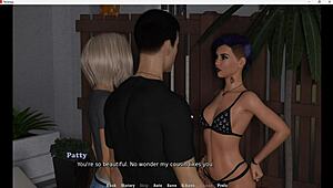 In this game, I'm giving daddy a handjob and blowjob, then riding his ass to creampie 😏