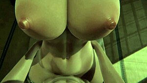 Made Sakura suck in 3D Hentai 😏