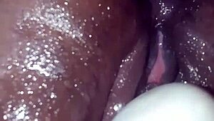 Oiled ass gets pounded in intense anal assfucking and masturbation scene