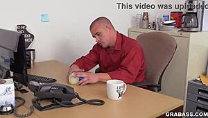 European amateurs suck big cocks at work.