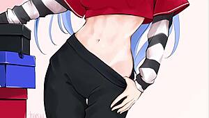 Minah Blackmails You in Hentai JOI with Sneakers and Socks