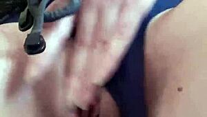 Lonely Girl Brings Herself To Orgasm Caressing Her Pussy