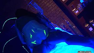 Brunette milf audrey bitoni fucks shaved pussy