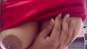 Intense sex in kitchen with employee, feeling her big ass in doggy style.