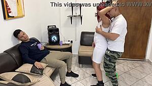 Hey, reunion with friends turned wild, borrowed my buddy’s hot wife for dancing and ended up banging NTR!