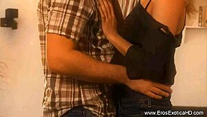 Blonde European Teacher Turns Lover in an Amazing Couple's Wild Encounter on 3-23-2015.