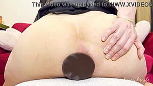 Playing With My Chocolate Plug In My Big Ass Anal Hole!