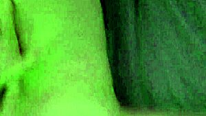 20yr French stunner sneaks for intense midnight fucking session.