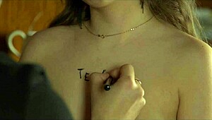 Cute Miriam Prado, feeling kinky, whispers, Touch me right here in the library.