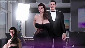 Animated bbw seeks satisfaction in 3D porn game