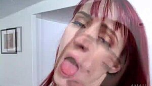 Marley Brinx's Hairless Pussy Licked Before Lexington Steele's BBC Anal