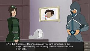 i can't stop watching this anime maid with her giant milky boobs lactating all over the place, it's driving me crazy with desire