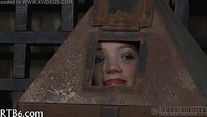 hotty is inside cage