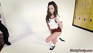 Fun Beach Party Turns Wild with Teen Orgy and Hardcore Blowjob Action