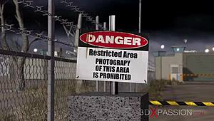 Why is she ball gagged in jail?