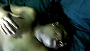 Interracial sex with a black girl who cries and gets her pussy filled with cum