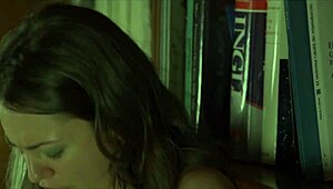 Cute Miriam Prado, feeling kinky, whispers, Touch me right here in the library.