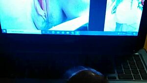 i made a tribute for my friend chicky magdalena with masturbation and cumshot 😍