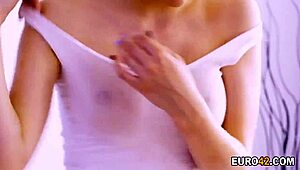 Lesbian Friends Dive Into Wet Pussy During Oiled Massage