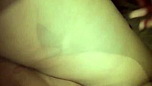 Three amateur teen girls share one cock in a homemade video