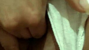 Sexy colombian wants sex while modeling her new dress!