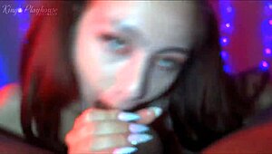 Wow, blowjob princess jade wilde throating that big black cock pov!