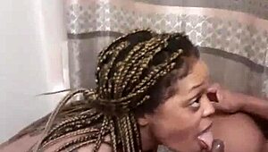 sucking you while you're shitting, babe with big tits