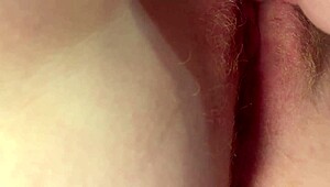 stepbrother tastes my tight red pussy for the first time moaning