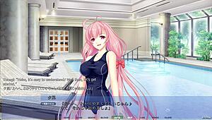 Akumeru Family - Yunagi Route Part 10 - Stepsis Enjoys Pool