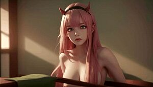 Ai generated Zerotwo awaits you