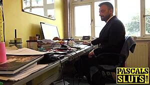 i got rough with misha mayfair, spanking her big natural tits in doggystyle sex