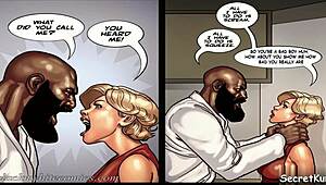 Uptight PAWG, get disciplined by your dom for being disobedient!