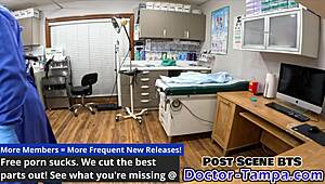 Ever seen a humiliating gyno exam for new students by Doctor Tampa?