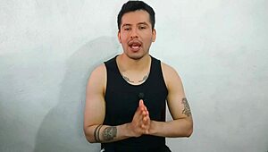 I am a 21-year-old twink giving oral to my best friend's uncle's huge thick cock