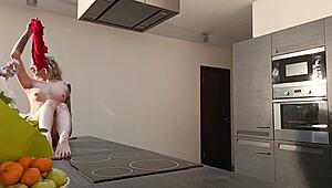 Naked girls expose their bodies in reality