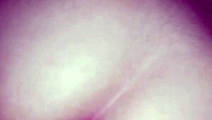 Latina BBW with big ass and tits gets deepthroat and handjob.