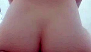 Asian sister Moto moans and whimpers for ejaculation - Caucasian cock filled with semen
