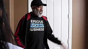 Asian Babe Bent Over For Monster Cock Doggystyle Tease