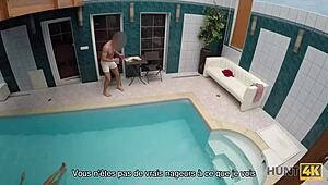 hey, let's finger in the private pool