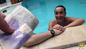 hey, let's finger in the private pool