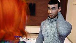 Chick Throws Dildos At Jocks In Hentai Sex Scene