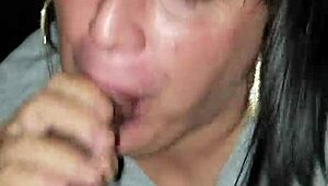 Interracial European Italian Blowjob Video From 2016