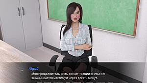 Echoes of lust: College girl's hairless pussy gets pleasured