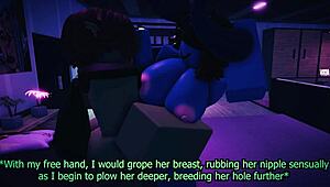 goblin seduced by slutty elf in roblox rp feat ranoya1