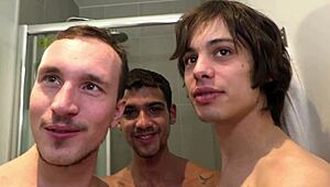 Gay Twinks Unleash Wild Anal Orgy in Group Assfucking Frenzy with Intense Twink Action